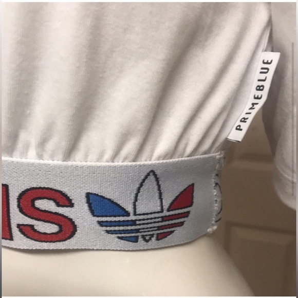 Cropped adidas white top - Picture 6 of 6